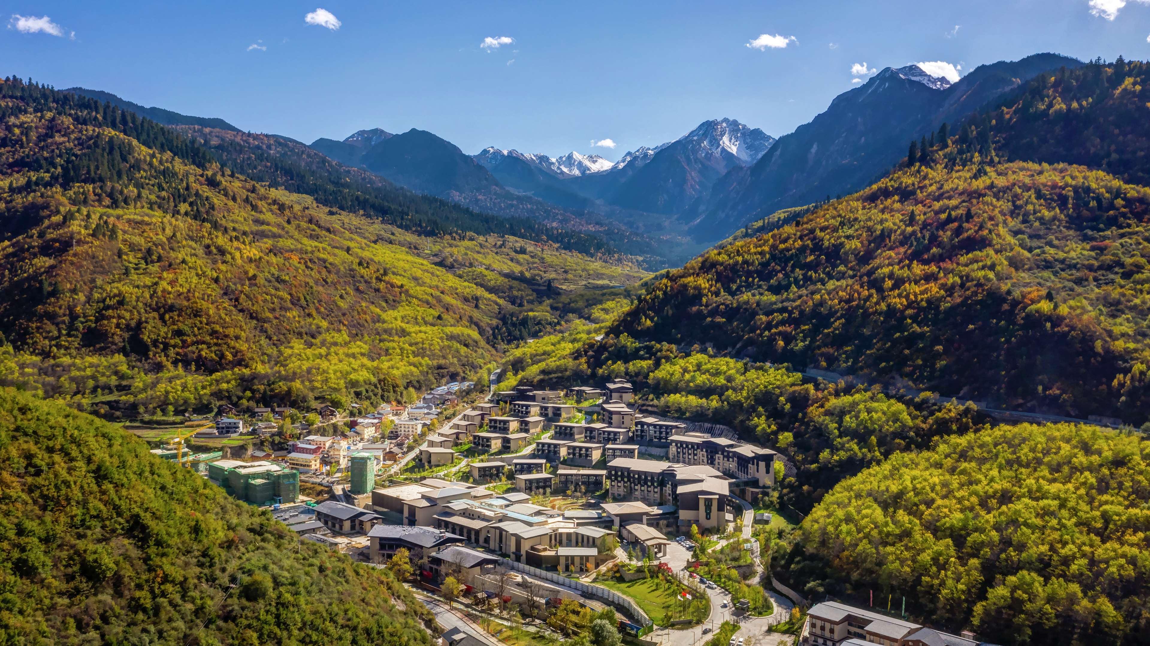 Hilton Jiuzhaigou Resort Zhangzha Town Luaran gambar
